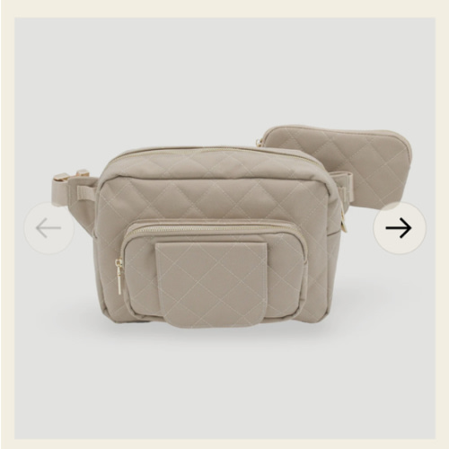 Beige Small Diaper Bag | Stylish Mini Diaper Bag – Lion & Light