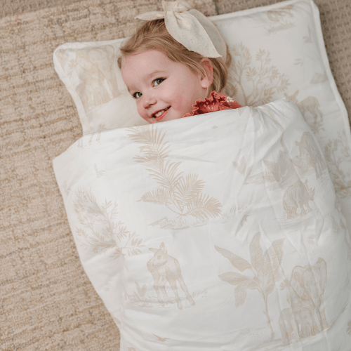 Organic Cozy Comfort Nap Mat - Safari