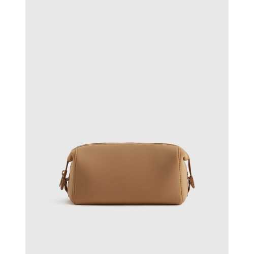 All-Day Neoprene Toiletry Bag in Mocha