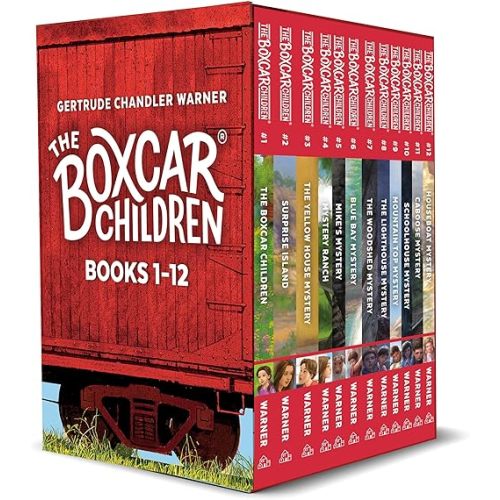 The Boxcar Children Bookshelf (The Boxcar Children Mysteries, Books 1-12) Paperback – September 1, 2010