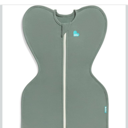 Love to Dream Swaddle UP, Baby Sleep Sack, Self-Soothing Swaddles for Newborns, Improves Sleep, Snug Fit Helps Calm Startle Reflex, New Born Essentials for Baby, 1.0 TOG, 5-8.5 lbs, Deep Olive