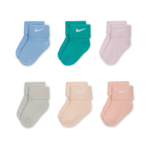 Nike Baby Waffle Knit Socks (6 Pairs). Nike.com