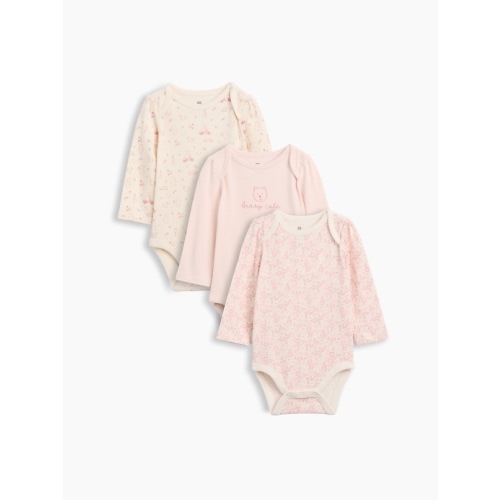 Baby First Favorites Organic Cotton Bodysuit (3-Pack)