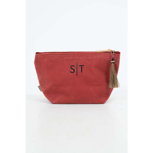 Nantucket Waxed Canvas Pouch