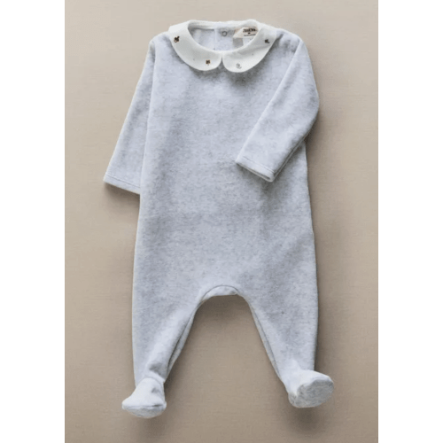 BABY EMBROIDERED INFINITY SCARF FOOTED ROMPER - See all - KIDS AND BABY - BABY | Zara Home United States of America