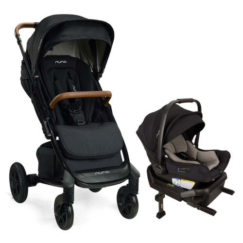 TAVO Next Stroller + PIPA Series Travel System - Caviar / Pipa Aire / Caviar