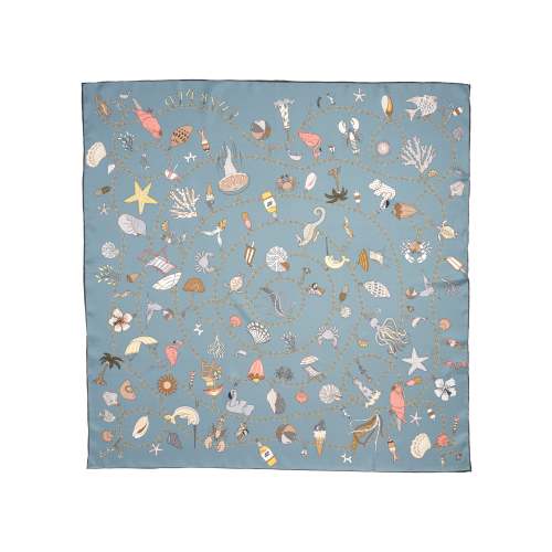 Charmed Life 35" Silk Square Scarf