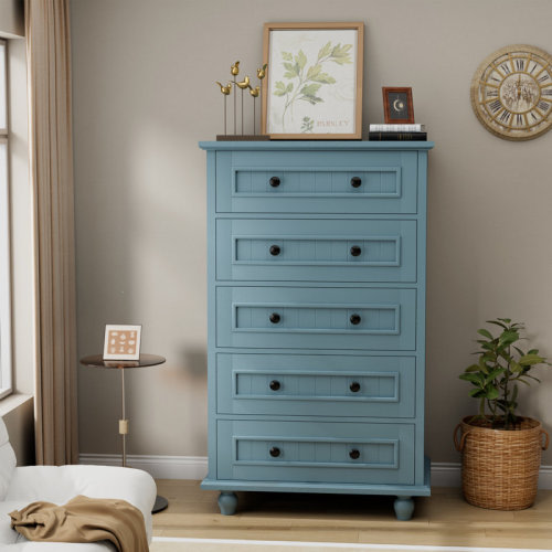 Ophelia & Co. 5 Drawer 25.98" W Dresser & Reviews | Wayfair