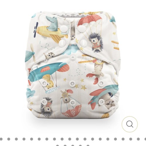 Thirsties Natural One-Size All-in-One Diaper - Snaps