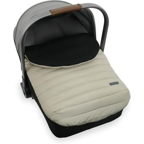 Little Unicorn Winter Car Seat Cover | Premium Insulated Fabric | Universal Fit & Easy to Install | Travel Bag Included (Caribou)