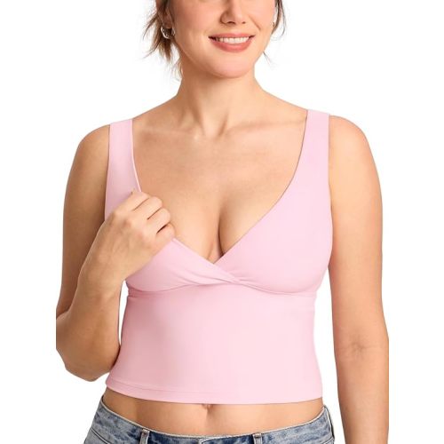 MOMANDA Crossover Nursing Bra Tank