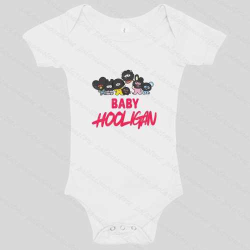 Custom K-POP Baby Bodysuit & Toddler TEE - Baby Hooligan - BTS