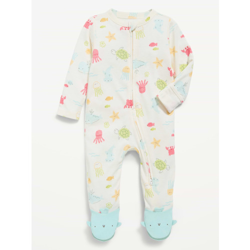 2-Way-Zip Sleep & Play Footed One-Piece for Baby