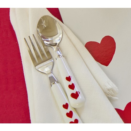 Love Bug Hearts Utensils
