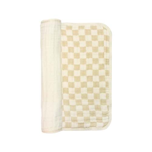 Cloud Muslin™ Burp Cloth 2 Pack - Austin/Cream