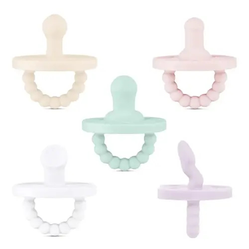 Ryan & Rose Cutie PAT Pacifier Teether (Starter Kit, Girl)
