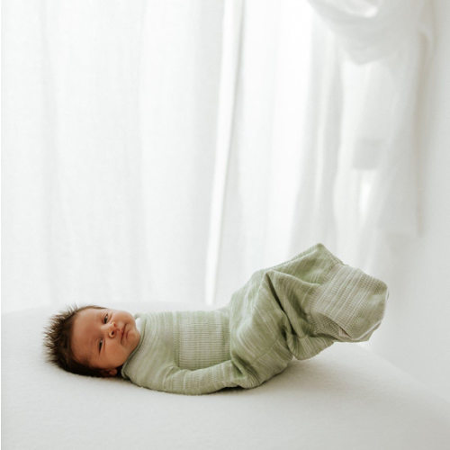 Bamboo Blend Mint Swaddle Sleep Sack – Swaddelini