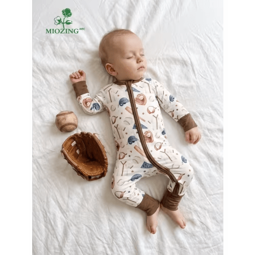 soft bamboo fiber baby romper zip convertible footie - Temu