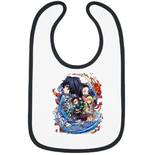 Demon - demon - Bibs One Size White/Black sold by Egret | SKU 102123390 | Printerval