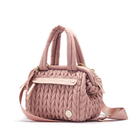 Paige Mini Diaper Bag - Small Blush Pink Baby Bag