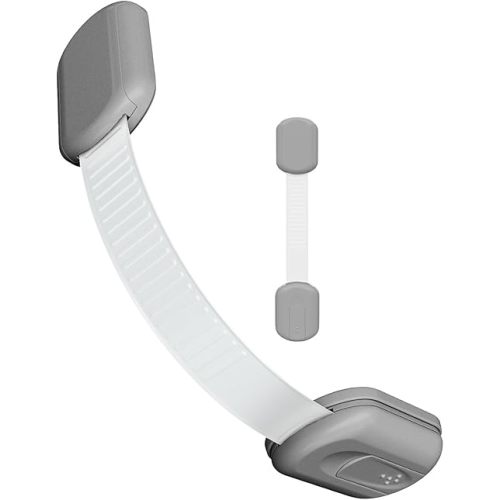 Baby Proofing Child Safety Locks (2 Pack) by Skyla Homes - The Safest, Quickest and Easiest 3M Adhesive Cabinet Latches, No Screws & Magnets, Multi-Purpose for Furniture, Kitchen, Ovens, Toilet Seats