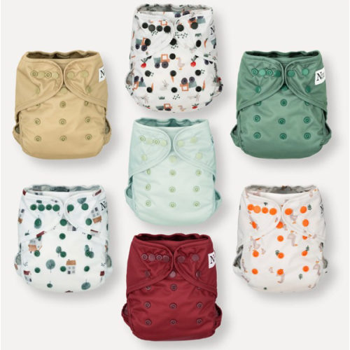 On The Farm Diaper Covers - set of 7