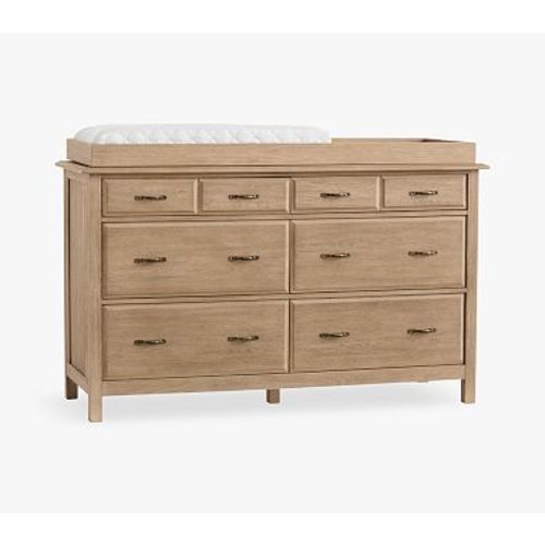 Rory Extra-Wide Nursery Dresser & Topper, Seadrift, In-Home Delivery