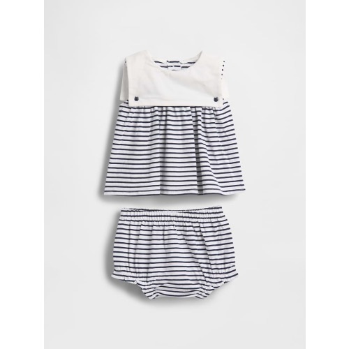 Baby Organic Cotton Sailor Outfit Set