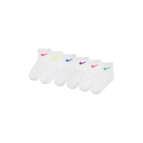 Kids' Swoosh Cushioned Quarter Socks