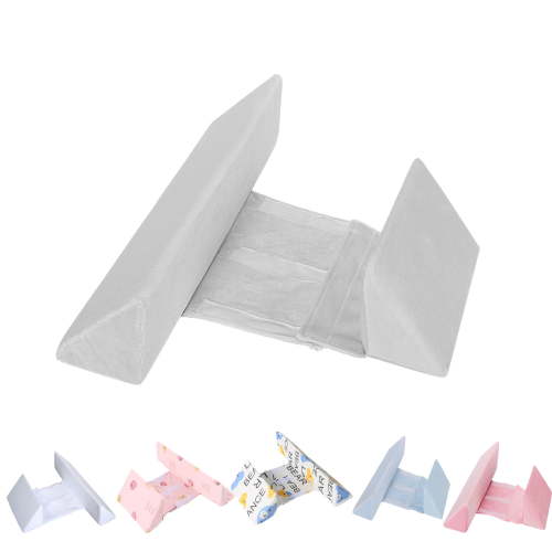 Child Fixed Wedge Pillow - Front and Rear Support for Comfortable Sleep, Essential for Children, Ideal for Travel