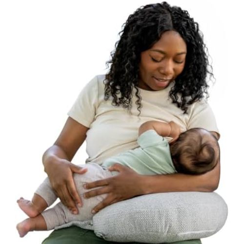 Boppy Anywhere Travel Nursing Pillow, Compact Breastfeeding Support Pillow