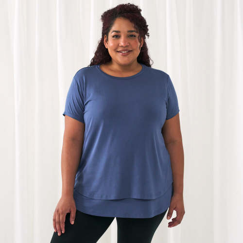Indigo Women's Nursing Top - Little Sleepies