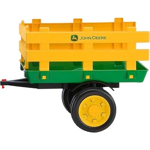 Peg Perego John Deere Stakeside Trailer Ride On, Green
