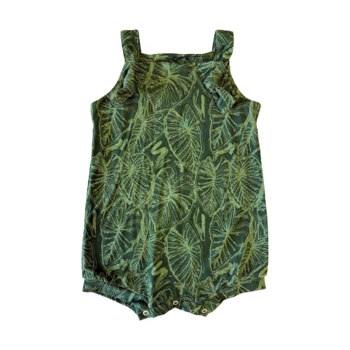 Green Kalo Scribble Makani Overall