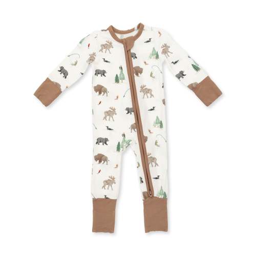 Northern Woodland Animals - Convertible Romper – Angel Dear