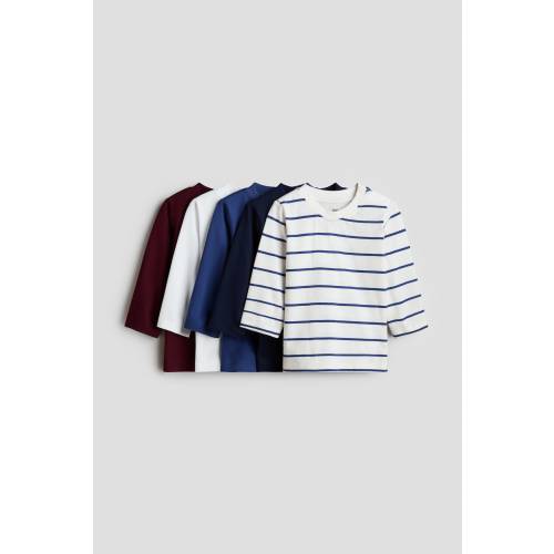 SIZE 4-6 MONTH - 5-PACK COTTON T-SHIRTS