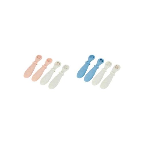 4 Pack Silicone Pre-Spoons - Assorted - Assorted - One Size