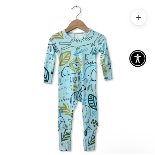 A to Zebra Day to Night Romper Luxe Edition | Cotton Bamboo Blend