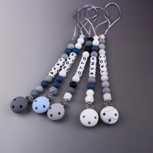 Personalized Silicone Pacifier Clip, Baby Shower Gift, Baby Boy And Girl Keepsake Gift, Perfect For Birthdays Showers, Handmade, Boho Style