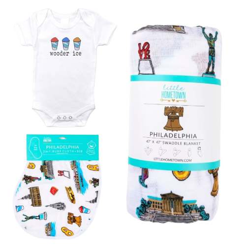 Philadelphia Baby Gift Bundle: Adorable & Soft Essentials – Little Hometown