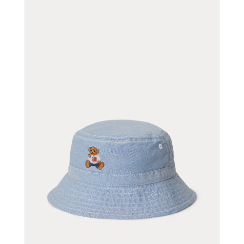 Polo Bear Cotton Twill Bucket Hat for Baby Boys | Ralph Lauren