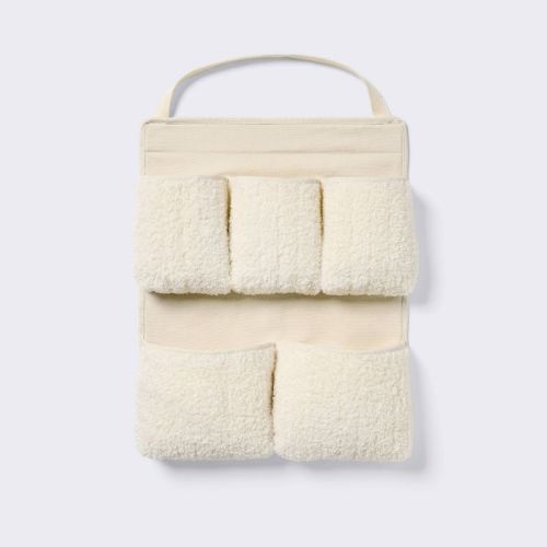 Boucle Wall Hanging Storage - 5 Pockets - Cloud Island™