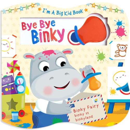 Bye Bye Binky - Touch and Feel Board Book - Sensory Board Book (Touch & Feel Sensory Board Books for Baby & Toddler Time)