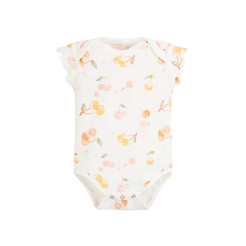 Onesie/Bodysuit - Flutter Sleeves - Cherry Picking