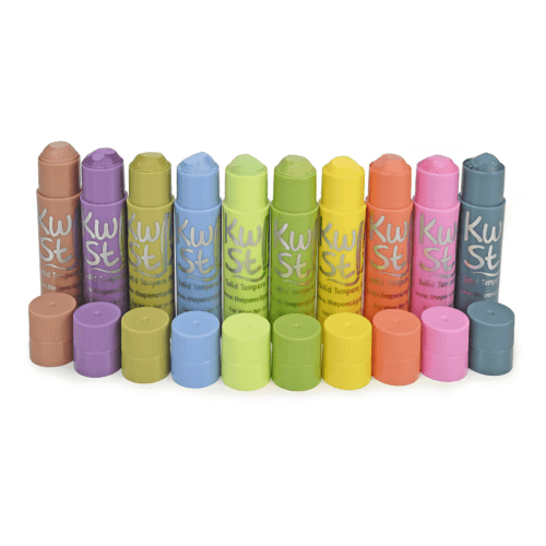 Pastel Tempera Paint Sticks - Set of 10