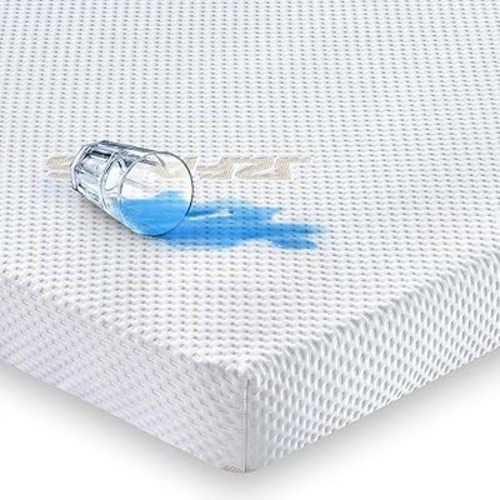 Premium Crib Mattress Pad Cover Waterproof Protector Sheets 52" x 28", Soft, Comfortable and Breathable, Noiseless,Machine Washable