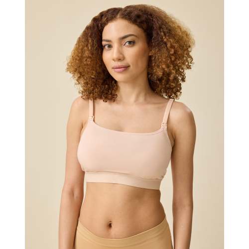 Storq Comfort Zone Pumping & Nursing Bra Wireless For Pregnancy & Breastfeeding | Black – Kindred Bravely