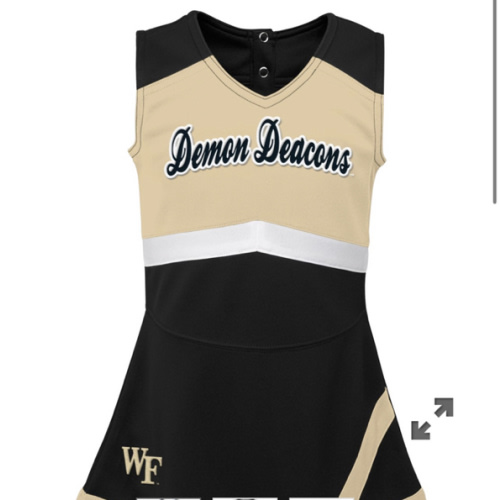 Wake Forest Infant Cheer Set