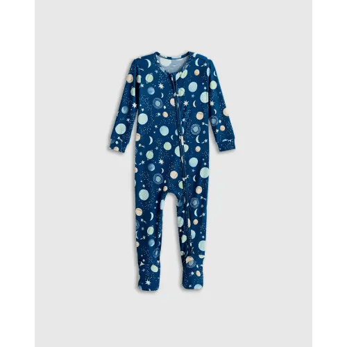 Bamboo Footie Pajama - Baby in Celestial Dreams