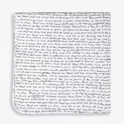 Love One Another Blanket Cotton